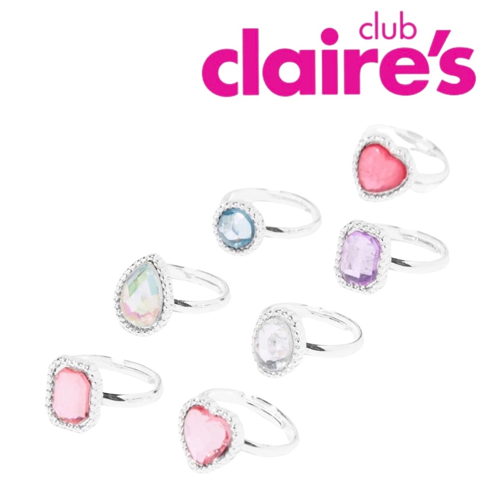 Claire’s Club Gemstone Rings